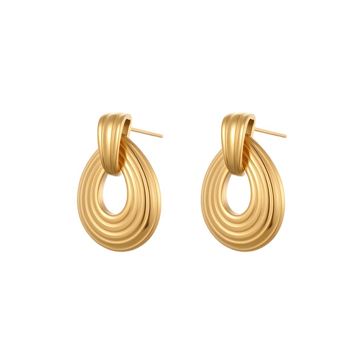 Eternal Texture Hoop Earrings