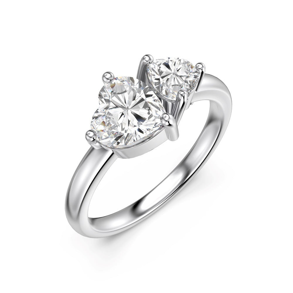 The Twin Heart Luminance Ring