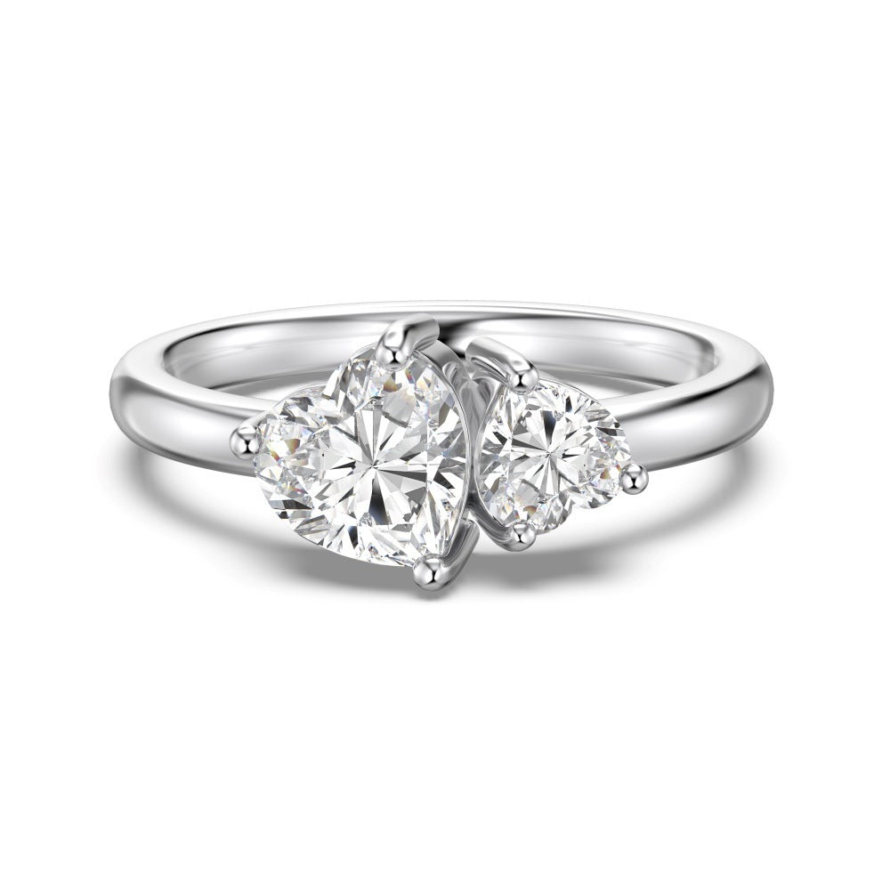 The Twin Heart Luminance Ring
