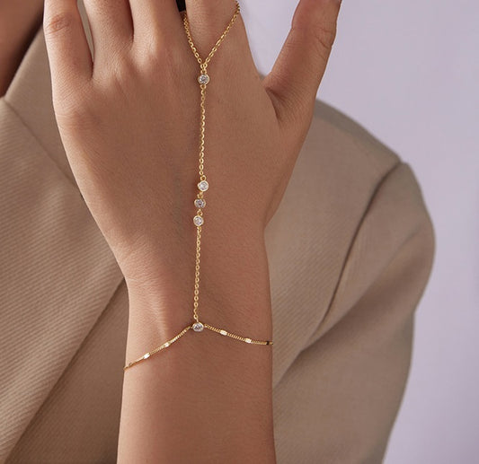 Chains of Grace Bracelet Ring