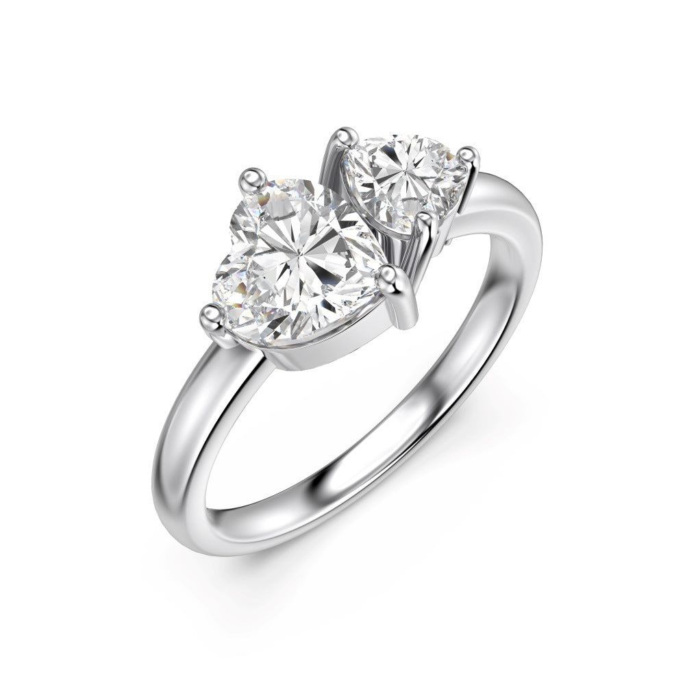 The Twin Heart Luminance Ring